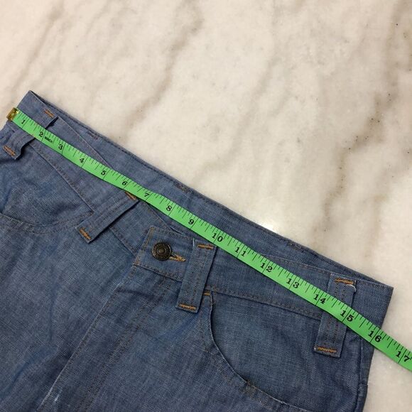 Vintage Levi’s 546 Orange Tab 32x29 “Jeans For Gentlemen” Flares Made In USA - Picture 9 of 13